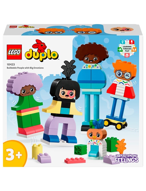 LEGO DUPLO Duplo® Town Buildable People with Big Emotions, 10423 product photo View 09 L