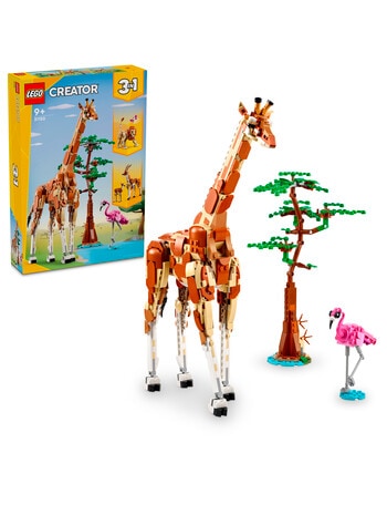 LEGO Creator 3-in-1 Wild Safari Animals, 31150 product photo