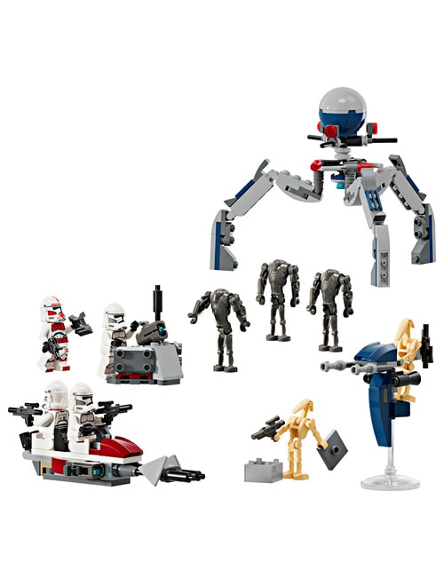 LEGO Star Wars Clone Trooper & Battle Droid, 75372 product photo View 03 L
