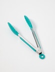 Bakers Delight Prep Mini Tongs, Teal product photo View 02 S