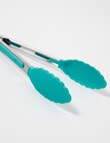 Bakers Delight Prep Mini Tongs, Teal product photo View 03 S