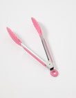 Bakers Delight Prep Mini Tongs, Pink product photo View 02 S