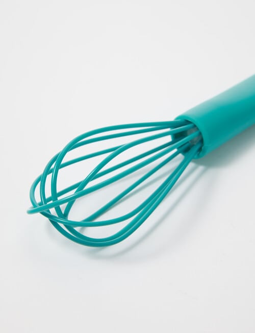Bakers Delight Prep Silicone Mini Whisk, Teal product photo View 03 L