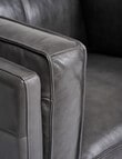 LUCA Furniture Berlin Leather Chair, Carbon Grey product photo View 04 S