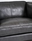 LUCA Furniture Berlin Leather Chair, Carbon Grey product photo View 06 S