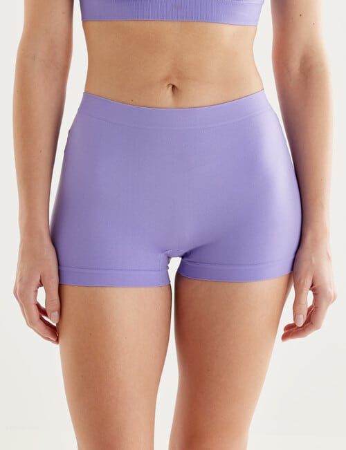 Honey Vegas Seamfree Shortie Brief, Periwinkle product photo