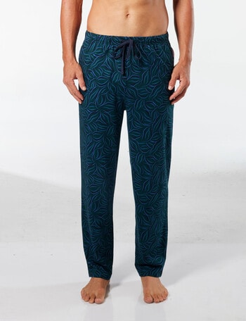 Mitch Dowd Natural Geo Knit Pant, Navy product photo