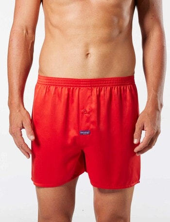 Mitch Dowd Satin Boxer, Red Salsa product photo