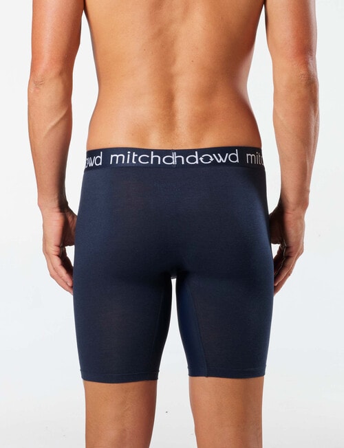Mitch Dowd Comfort Bamboo-Blend Long Mid Trunk, Navy product photo View 02 L