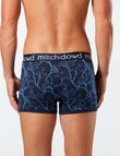 Mitch Dowd Owl Bamboo-Blend Trunk, Navy & Blue product photo View 02 S