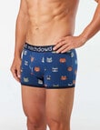 Mitch Dowd Cat Bamboo-Blend Trunk, Blue product photo View 03 S