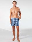 Mitch Dowd Cubist Check Woven Boxer, 3-Pack, Blue product photo View 05 S