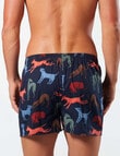 Mitch Dowd Greyhounds Woven Boxer, Navy product photo View 02 S