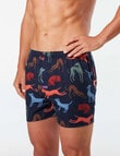 Mitch Dowd Greyhounds Woven Boxer, Navy product photo View 03 S