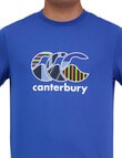 Canterbury Uglies Short Sleeve T-Shirt, Blue, S product photo View 03 S