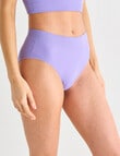 Honey Vegas Rib Hi Cut Brief, Periwinkle, XXS-XL product photo
