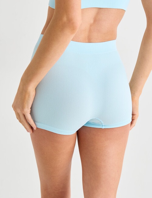 Honey Vegas Rib Shortie Brief, Icey Blue, XXS-XL product photo View 02 L