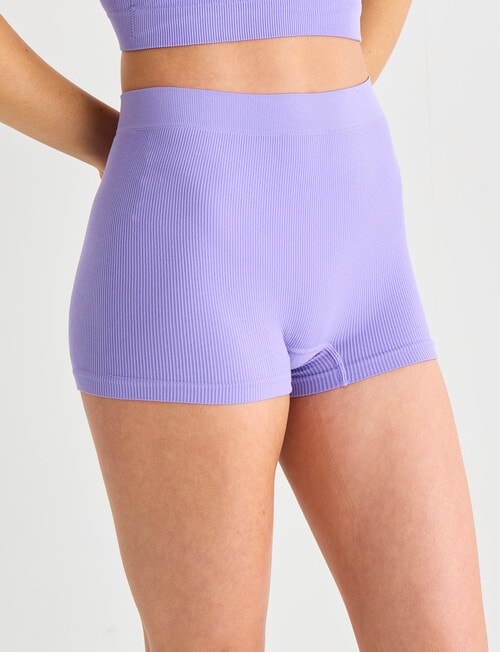 Honey Vegas Rib Shortie Brief, Periwinkle, XXS-XL product photo