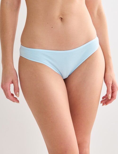 Honey Vegas Cotton Bikini Brief, Icey Blue, 6-16 product photo