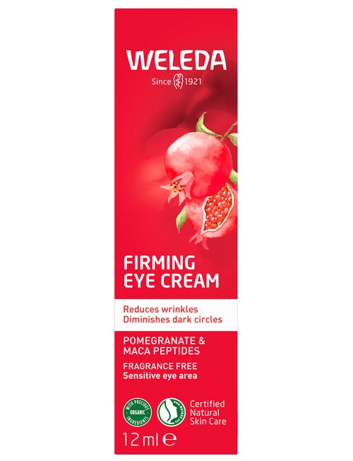 Weleda Firming Eye Cream Pomegranate & Maca Peptides, 12ml product photo View 03 L