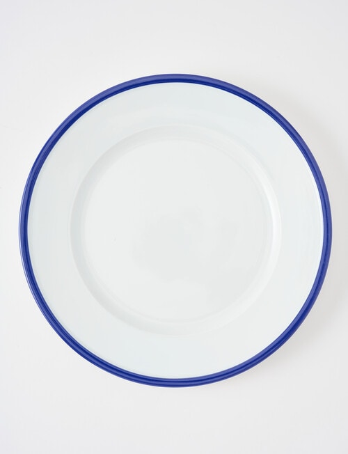 Amy Piper Amy Piper Bistro Dinner Plate, 27cm, Blue product photo View 02 L