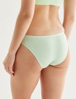 Honey Vegas Cotton Bikini Brief, Lime product photo View 02 S