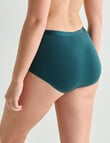 Lyric Marie Cotton Full Brief, Emerald, 10-26 product photo View 02 S