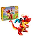 LEGO Creator 3-in-1 Red Dragon, 31145 product photo