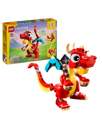 LEGO Creator 3-in-1 Red Dragon, 31145 product photo