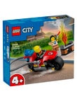 LEGO City Fire Rescue Motorcycle, 60410 product photo View 02 S