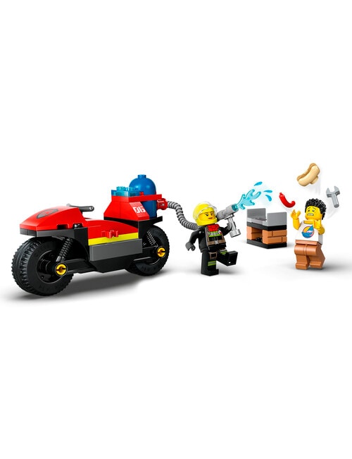 LEGO City Fire Rescue Motorcycle, 60410 product photo View 04 L
