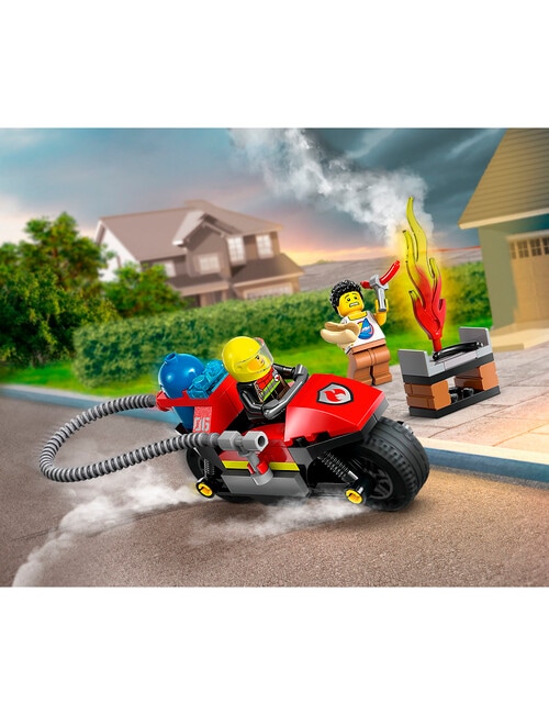 LEGO City Fire Rescue Motorcycle, 60410 product photo View 05 L