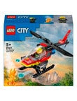 LEGO City Fire Rescue Helicopter, 60411 product photo View 02 S