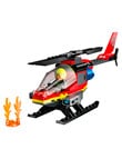 LEGO City City Fire Rescue Helicopter, 60411 product photo View 03 S