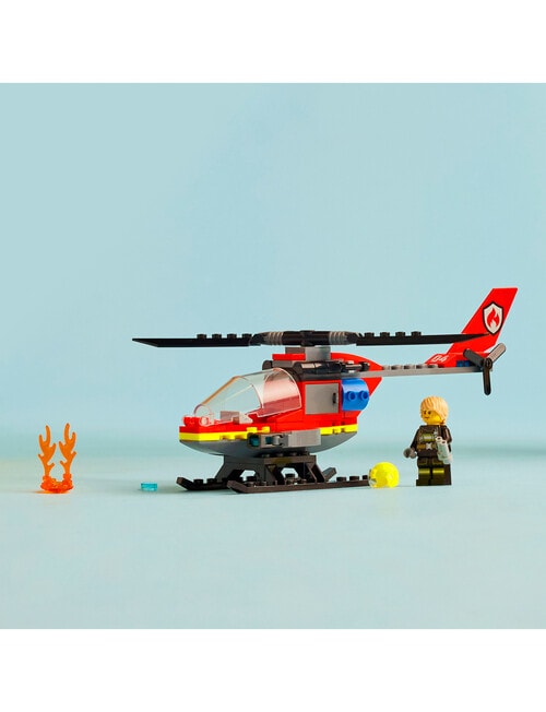 LEGO City Fire Rescue Helicopter, 60411 product photo View 07 L