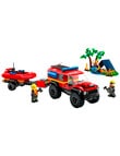 LEGO City 4x4 Fire Engine with Rescue Boat, 60412 product photo View 03 S