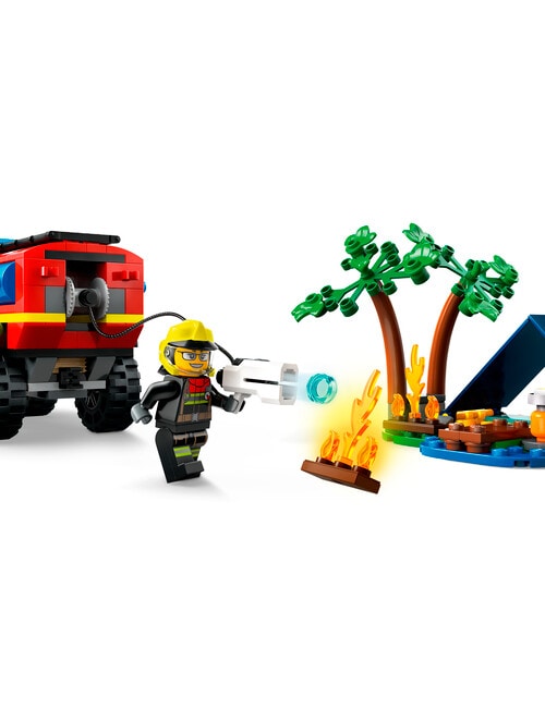 LEGO City 4x4 Fire Engine with Rescue Boat, 60412 product photo View 06 L