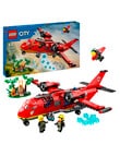 LEGO City Fire Rescue Plane, 60413 product photo