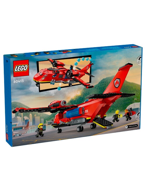 LEGO City City Fire Rescue Plane, 60413 product photo View 09 L