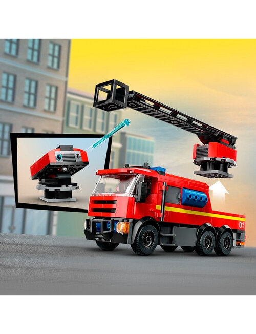 LEGO City Fire Station with Fire Engine, 60414 product photo View 05 L