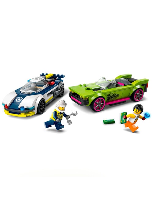 LEGO City City Police Car and Muscle Car Chase, 60415 product photo View 03 L