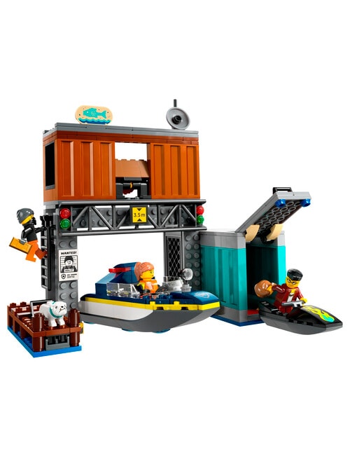 LEGO City Police Speedboat and Crooks' Hideout, 60417 product photo View 03 L