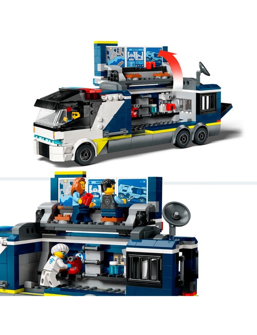 LEGO City City Police Mobile Crime Lab Truck, 60418 product photo View 06 L
