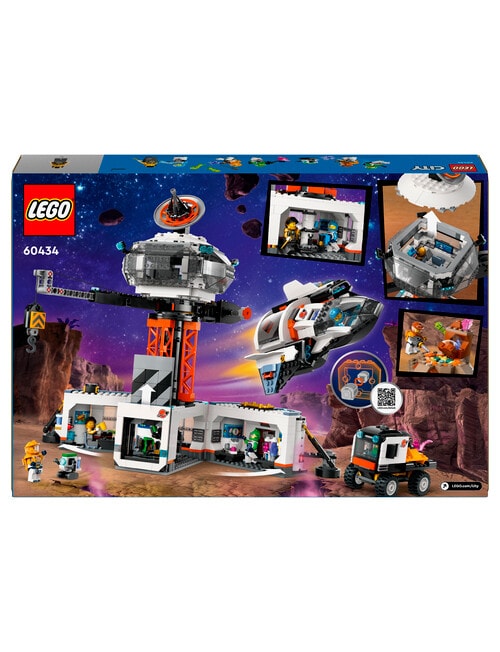LEGO City City Space Base and Rocket Launchpad, 60434 product photo View 09 L