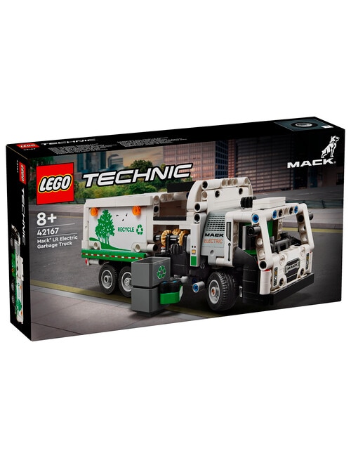 Lego Technic Technic Mack® LR Electric Garbage Truck, 42167 product photo View 02 L