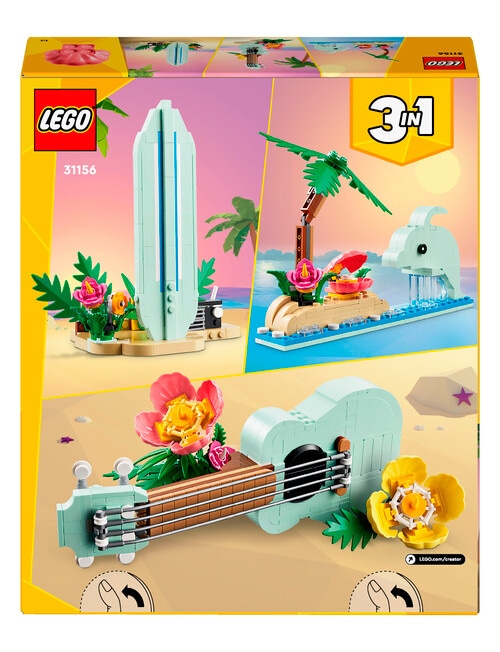 LEGO Creator 3-in-1 Tropical Ukulele, 31156 product photo View 10 L