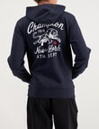 Champion Graphic Hoodie, Navy product photo View 03 S
