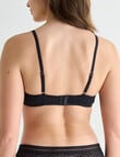 Acapella Chloe Jacquard Contour Bra, Black, 10B-16DD product photo View 02 S
