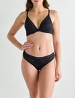 Acapella Chloe Jacquard Contour Bra, Black, 10B-16DD product photo View 03 S