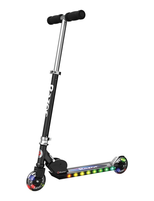 Razor A+ Lightshow Kick Scooter, Black product photo View 02 L